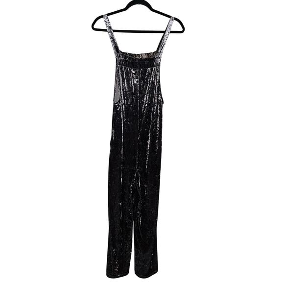 Simple Suzanne Betro Gray Velvet Romper Cruise Resort Travel One Piece Jumpsuit - Picture 1 of 11